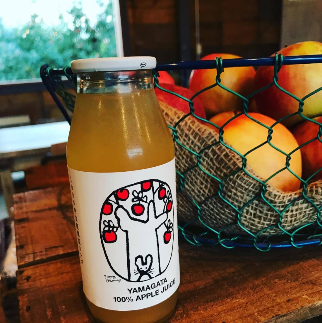 9月のブレンド　りんご　ジュース